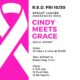 Friday 10/30/20 Breast Cancer Awareness Wod – Cindy meets Grace 20min. AMRAP Grace -…