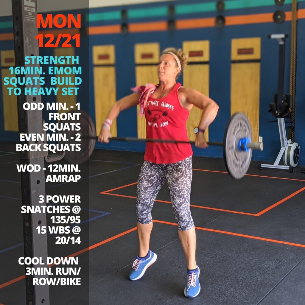 Back squat emom online