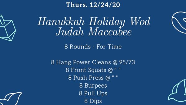 Thurs. 12/24/20