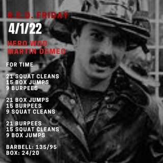 R.E.D. Friday – 04/01/22