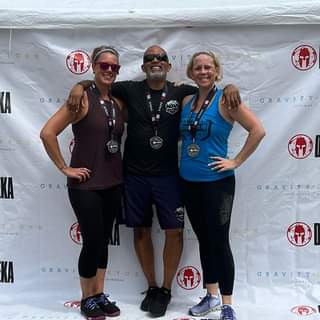 These 3 were at it again on Sunday! Congratulations on Completing the Deka Stron