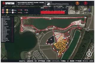 To our team of 15 people participating in the Palm Beaches Spartan Sprint 5K thi