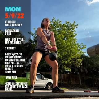 Monday 05/09/22