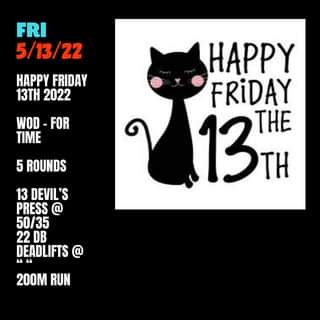 Happy Friday 13th 2022
