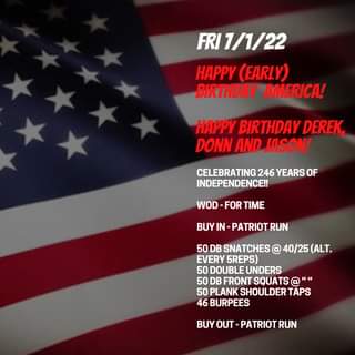 R. E. D. Friday 07/01/22